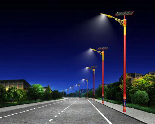 改则民族特色路灯