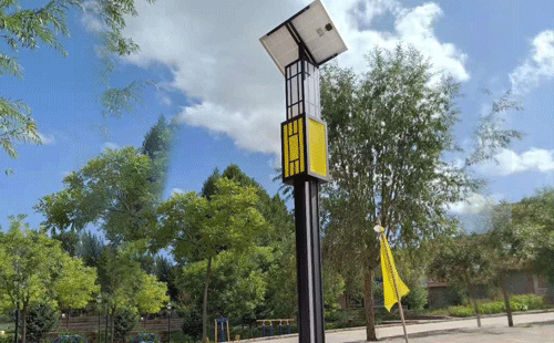 改则智慧路灯安装